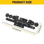 AM FM Radio Stereo Button Repair Kit for Ford Mustang