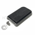 Black Gear Skull Brake Pedal Pad for Harley Street Glide FLHX (2014–2023)