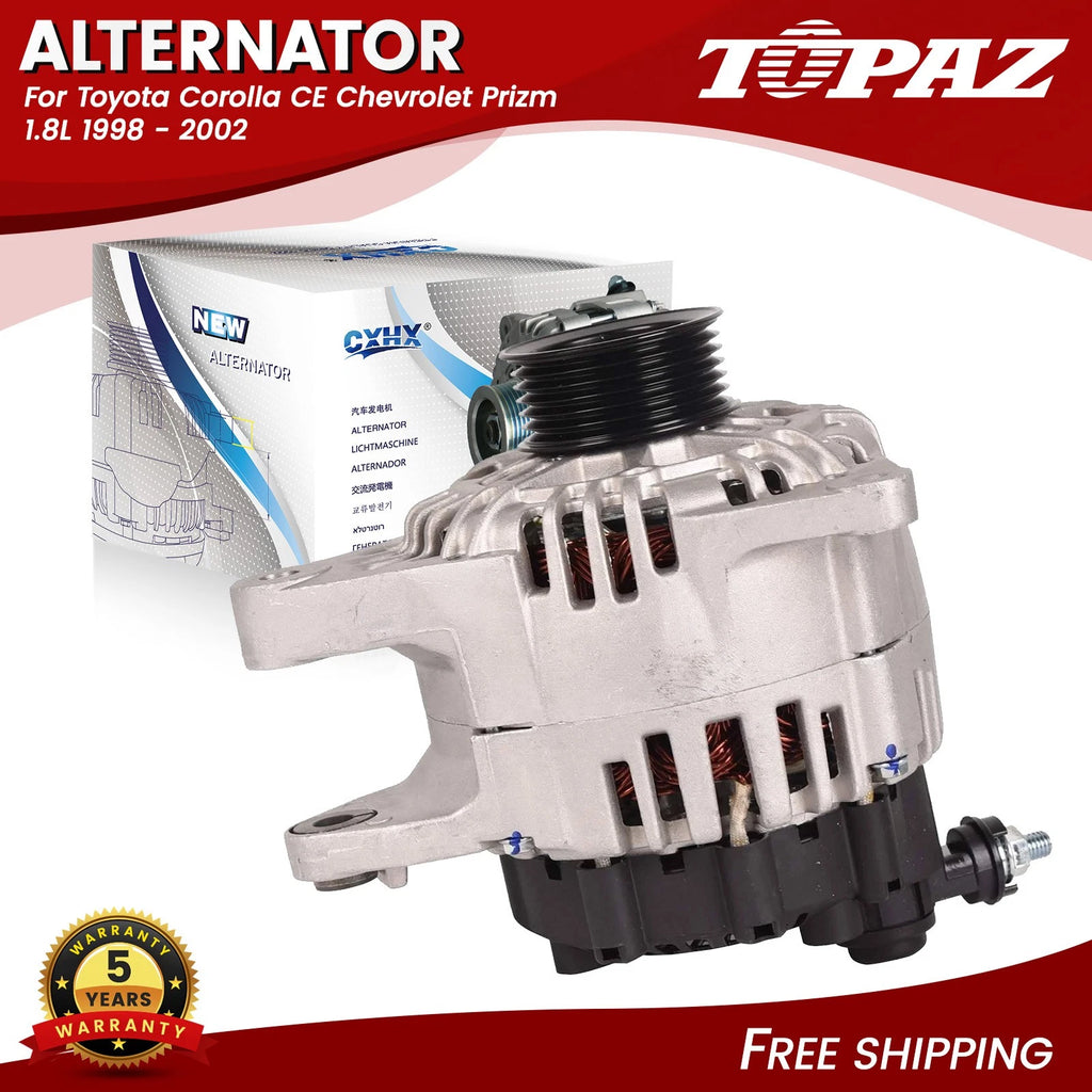 Alternator 12V 110A for Toyota Corolla CE Chevrolet Prizm (1998–2002)