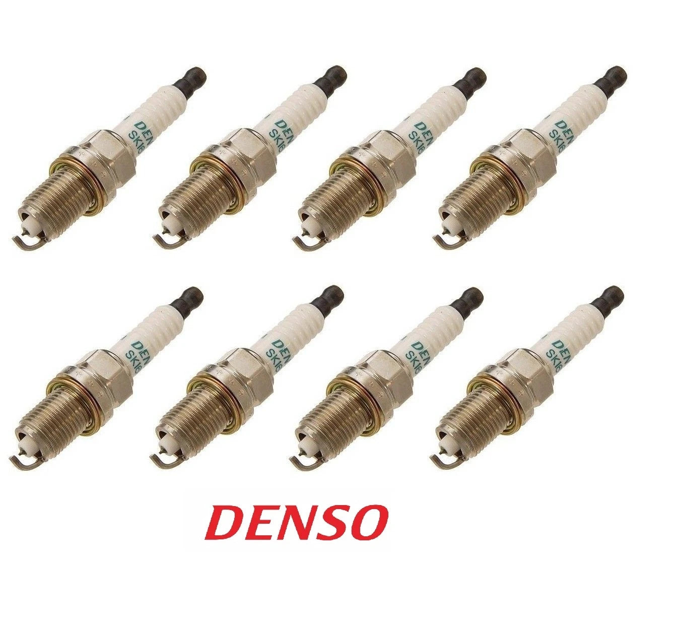 Set of 8 Denso Iridium Long Life Spark Plugs 3324 SK16R11 for Dakota Ram (2005–2011)