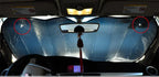 Foldable Universal Windshield Sun Visor Cover UV Block Heat Reflector
