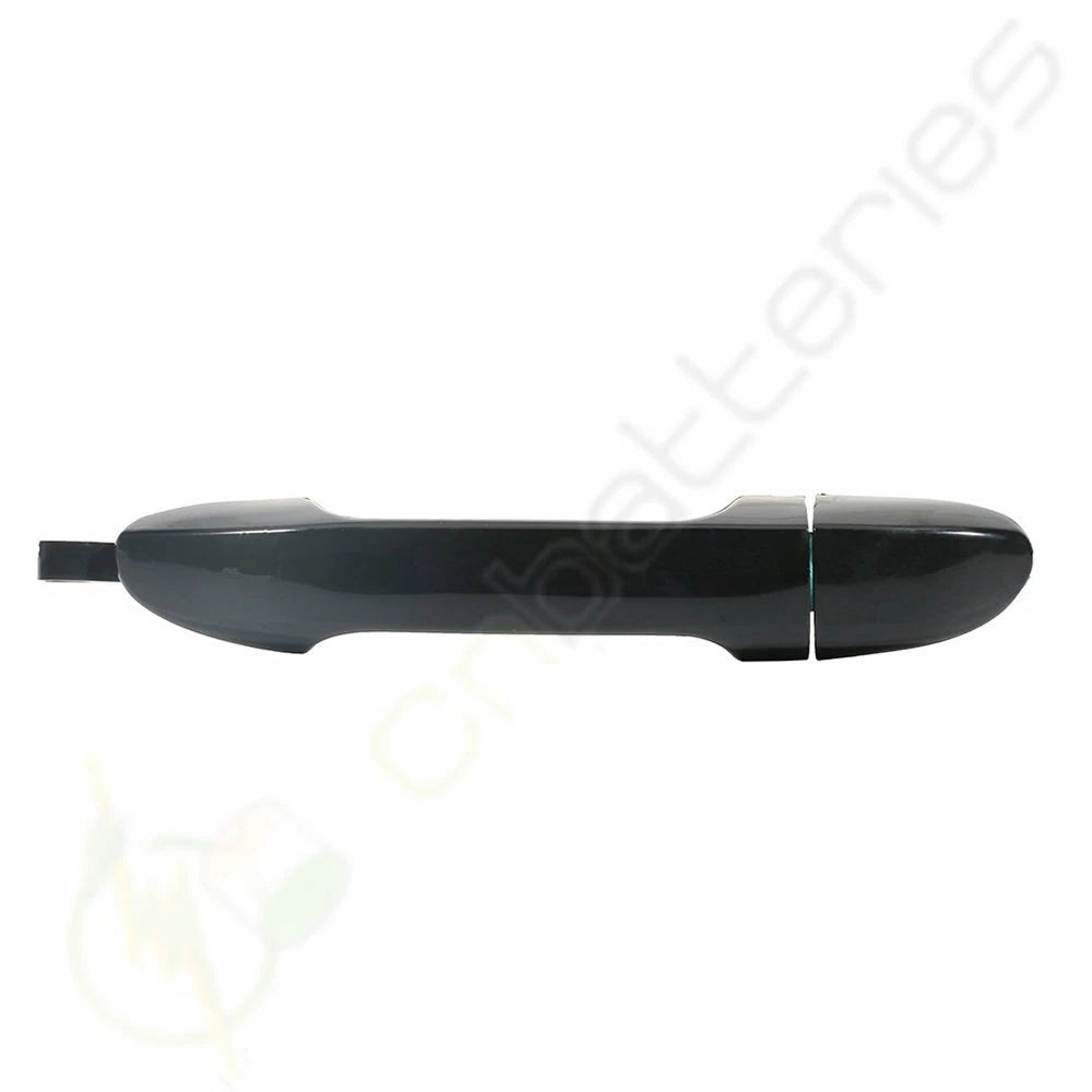Set of 2 Outside Smooth Black Door Handles for Kia Spectra (2004–2009)