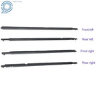 Set of 4 Door Weatherstrip Window Moulding Trim Seals for Toyota Corolla (2011)