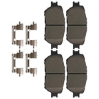 Front Ceramic Brake Pads Kit for Toyota Camry (2002–2006) P908