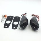 Carbon Smoke Flash Turn Signals for Kawasaki ZX14, ZX14R, ZZR1400 (2006–2009)