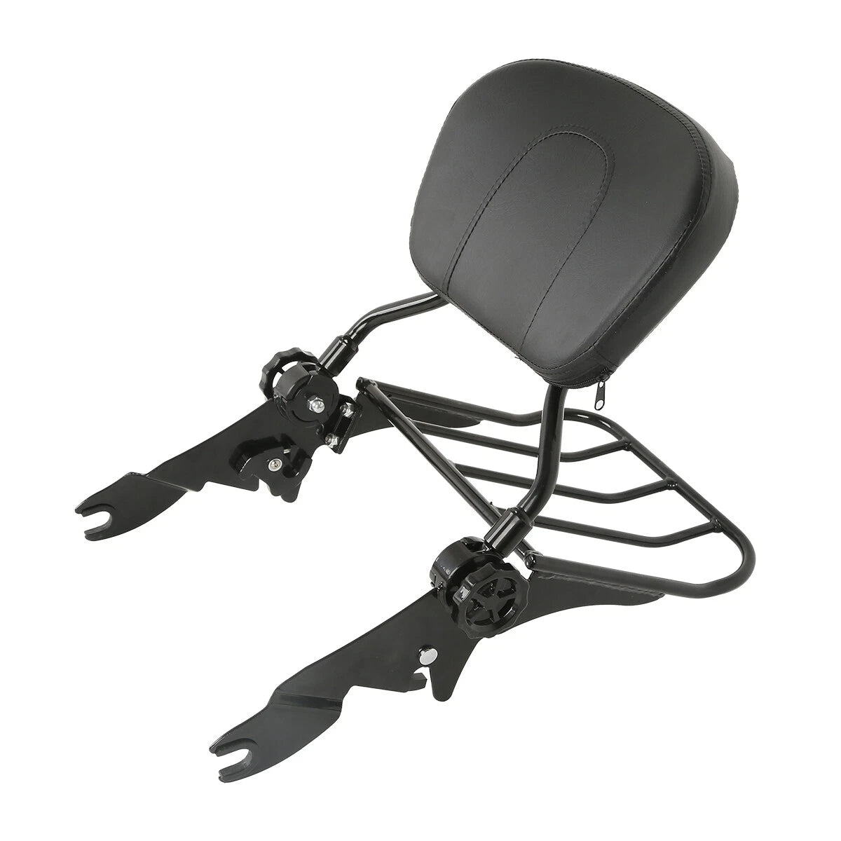 4 Point Docking Luggage Rack Sissy Bar Backrest for Harley Electra Glide (2014–2024)
