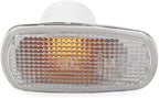 2X Clear Fender Side Marker Indicator Lights for Toyota RAV4 (2001–2004), Prius (2004–2009)