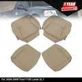 Leather Seat Covers for Ford F150 Lariat XLT (2004–2008) Tan