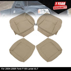 Leather Seat Covers for Ford F150 Lariat XLT (2004–2008) Tan