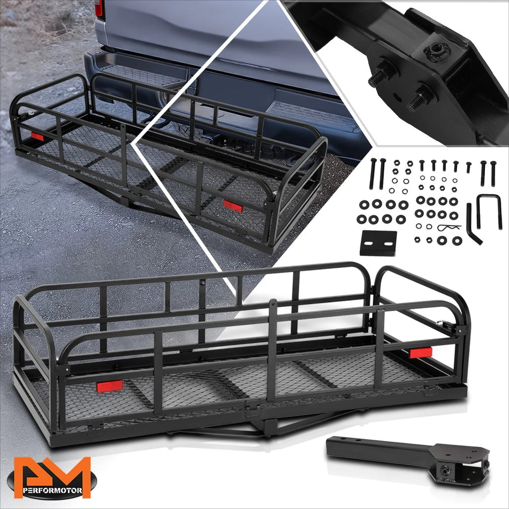 2" Tow Hitch Receiver Cargo Carrier for Universal Fit (2010–2023)