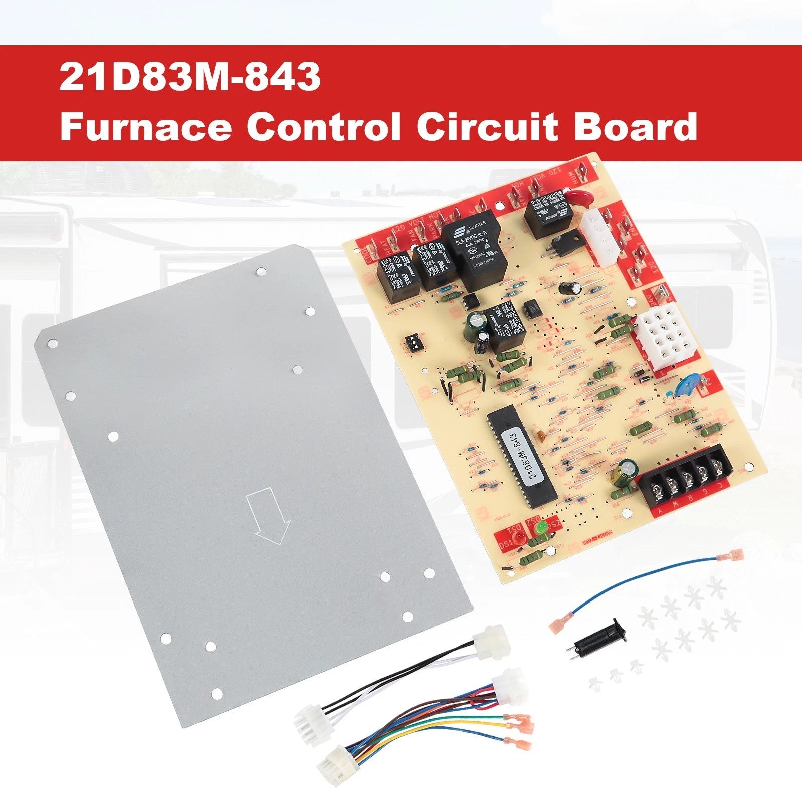 Furnace Control Ignition Circuit Board for Lennox (IFC 21D83M-843)
