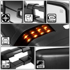 Right Side Towing Mirror for Silverado 1500/2500/3500 (2003–2007) - Powered, Heated, LED Signal