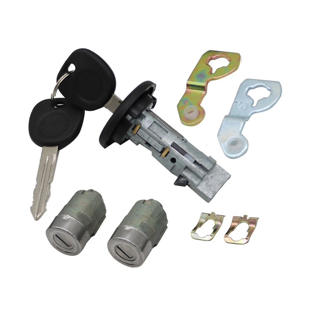 Ignition Switch & Front Door Lock Cylinders Set for Chevrolet GMC H2 (2003–2009)