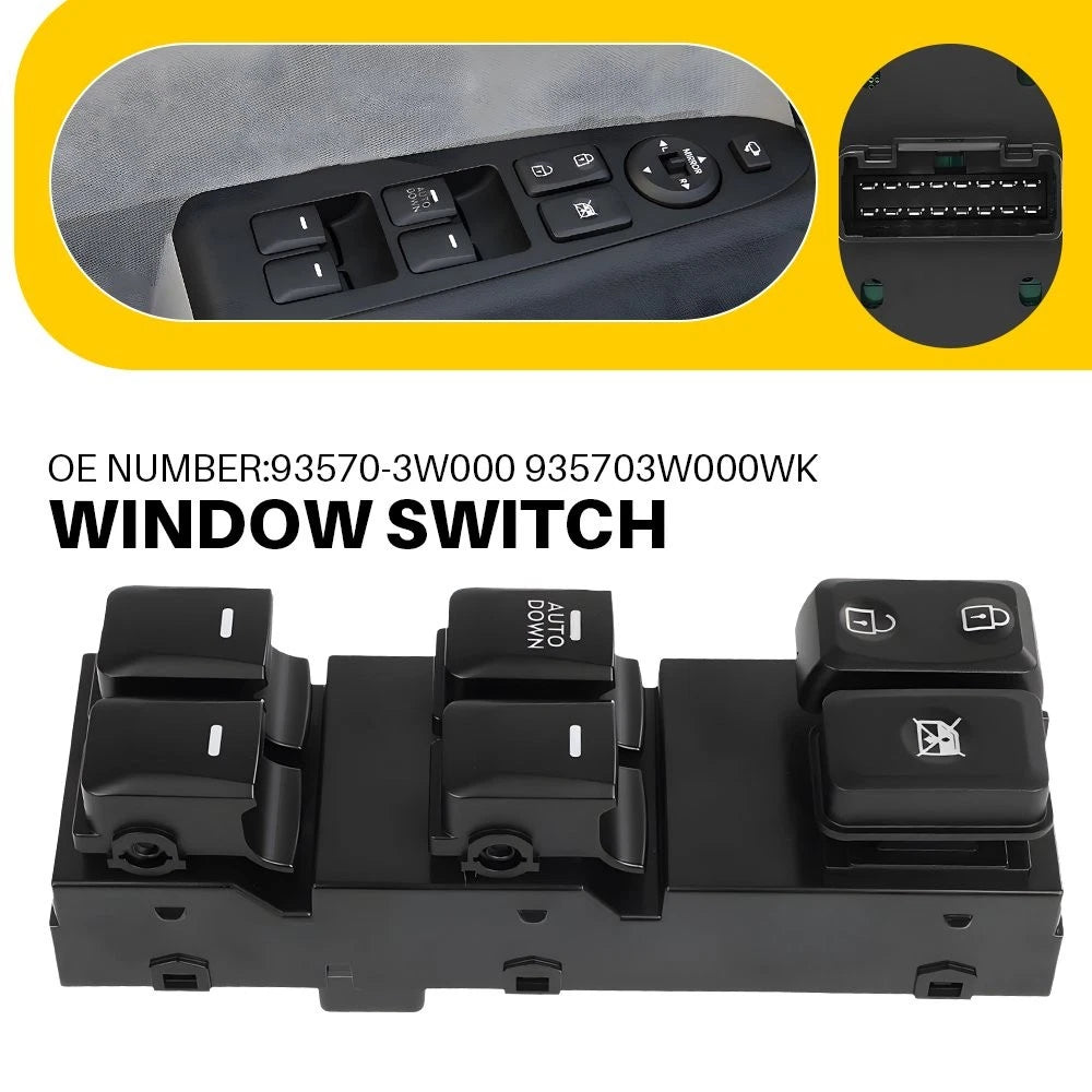 Power Window Control Switch for Kia Sportage (2011–2016) EXV