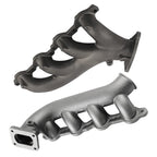 Pair Turbo Exhaust Manifold for GMC Sierra, Chevy Silverado (2000-2006)