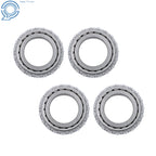 Set of 2 Spindle Trailer Bearing Kits for 2000lb Trailers (4 on 4)