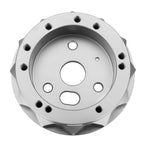 Steering Wheel Hub Adapter for Ford Fairlane Mustang (1965–1969) - Silver Aluminum 6-Bolt