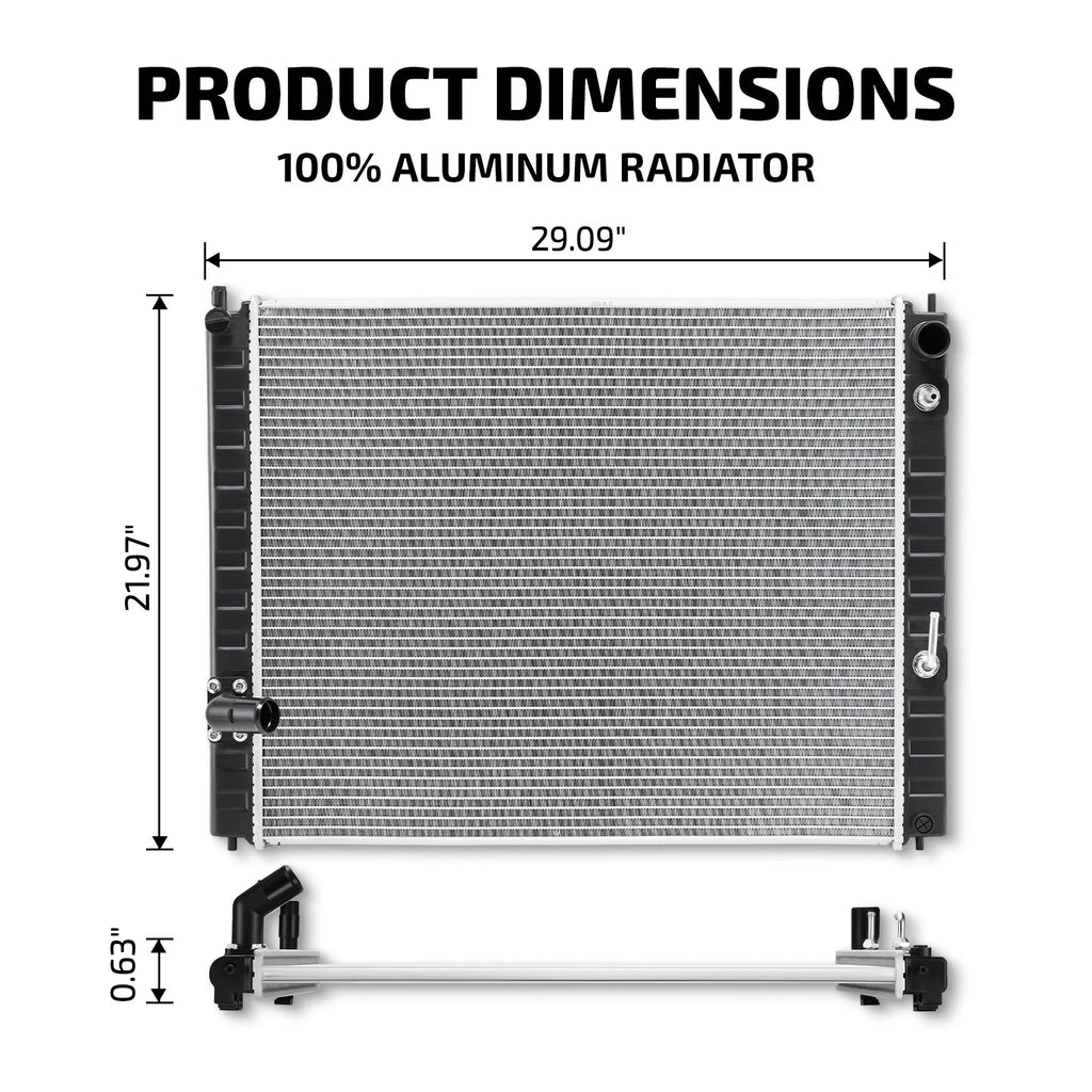 Radiator Assembly for Infiniti FX50 FX37 (2009–2013)
