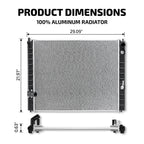 Radiator Assembly for Infiniti FX50 FX37 (2009–2013)