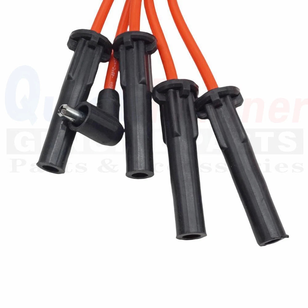 Spark Plug Wire Set for Volvo Penta 4 Cylinder AQ BB (Replaces 875571, 834365)