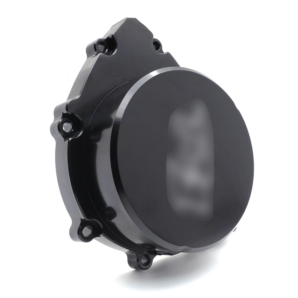 Black Stator Engine Cover Left "R1" for Yamaha YZF R1 (2009–2014)