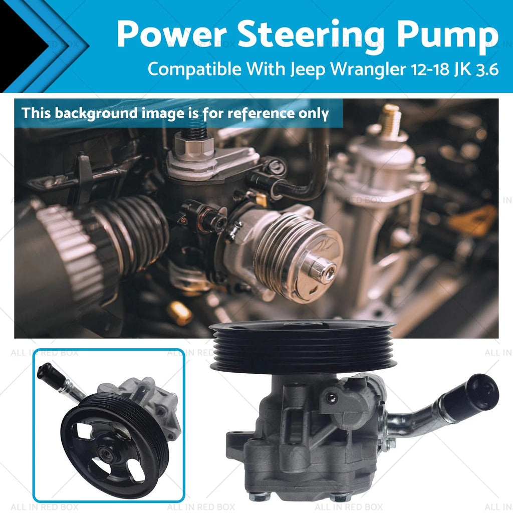 Steering Pump for Jeep Wrangler JK 2012–2018 3.6L V6