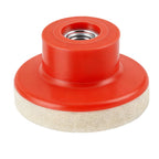 Wool Felt Polishing Disc 50mm for Metal Glass Scratches Removal