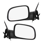 Set of 2 Power Mirrors for Jeep Grand Cherokee (1999–2004) Textured Black