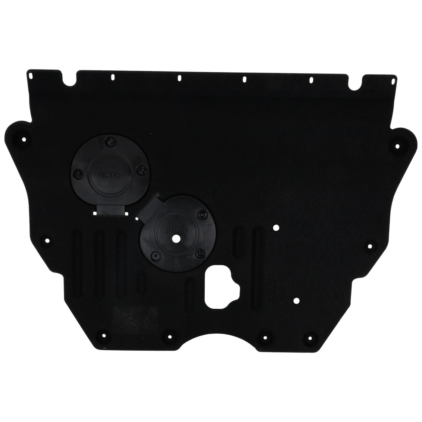 Front Engine Splash Shields for Chevy Trailblazer, Buick Envista (2021–2024)