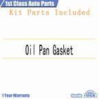 Oil Pan Gasket for Dodge Dakota Ram 1500 Jeep Chrysler (1999–2013)
