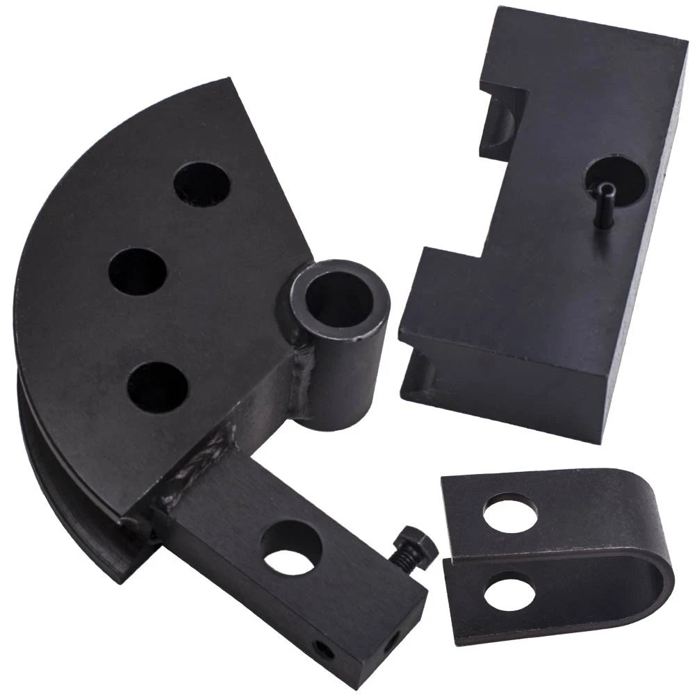 Tube Bender Die Set for Round Tube (1.5 in x 5 in) 120° Radius for 3 Pcs