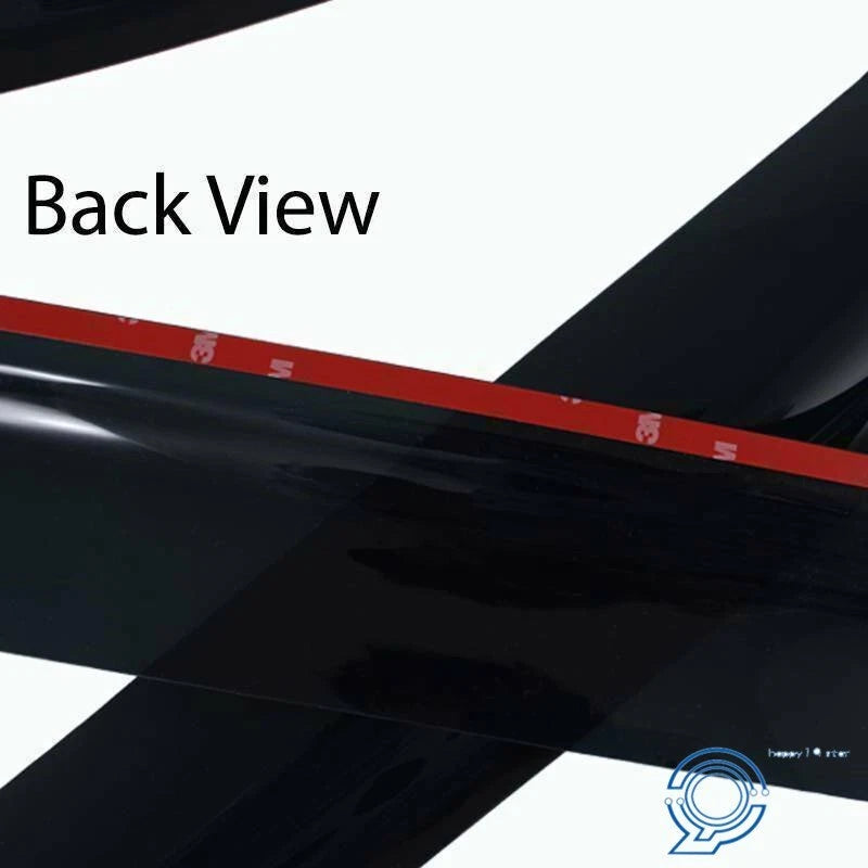 Set of 4 Window Visors for Nissan Altima (2013–2018) ABS Smoke Tint