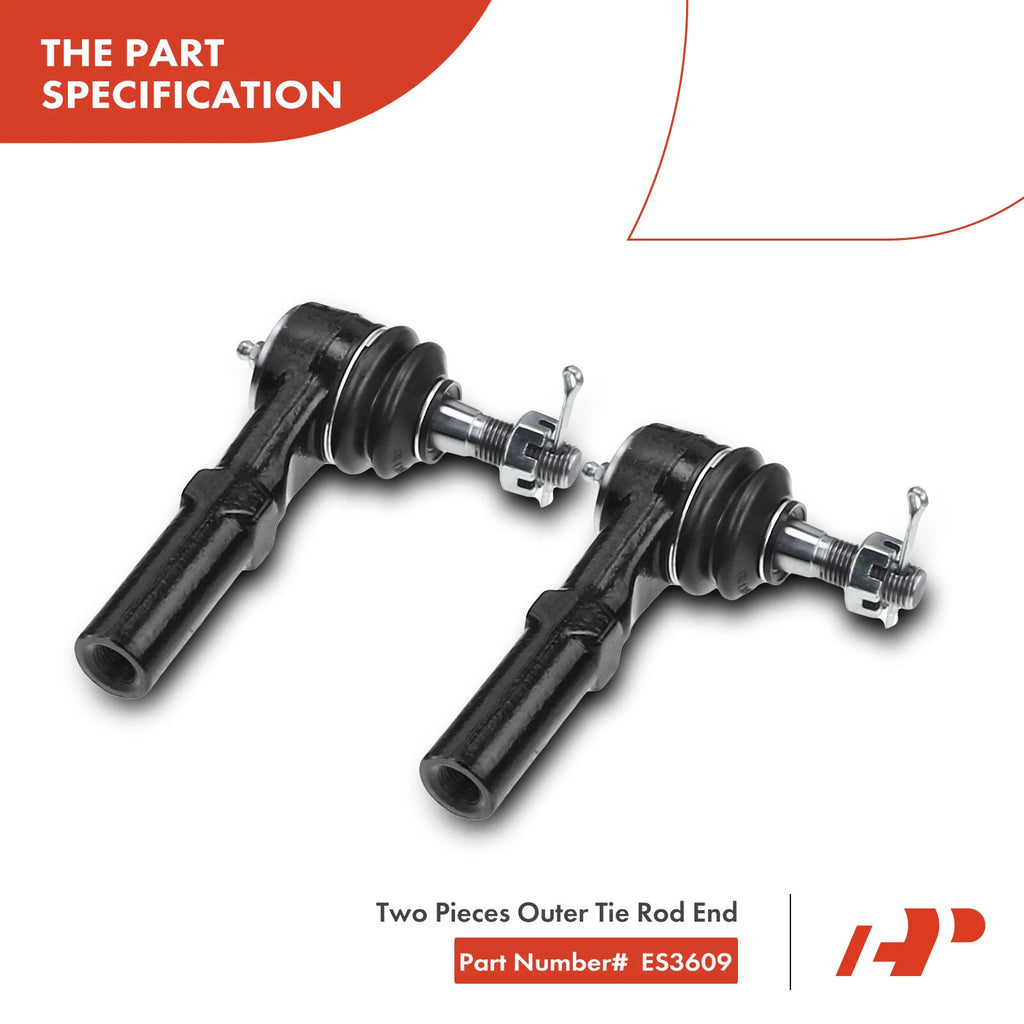 8x Control Arm Ball Joint Tie Rod End for Chevy Silverado 1500 HD (2001–2006)