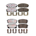 PowerStop 2X Front Rear Next Gen Carbon Fiber Disc Brake Pads Kit for Sedona (2015–2021)