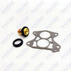 2X Thermostat & Gasket for Yamaha Outboard (6E5-12411-30-00, 688-12414-A1-00)