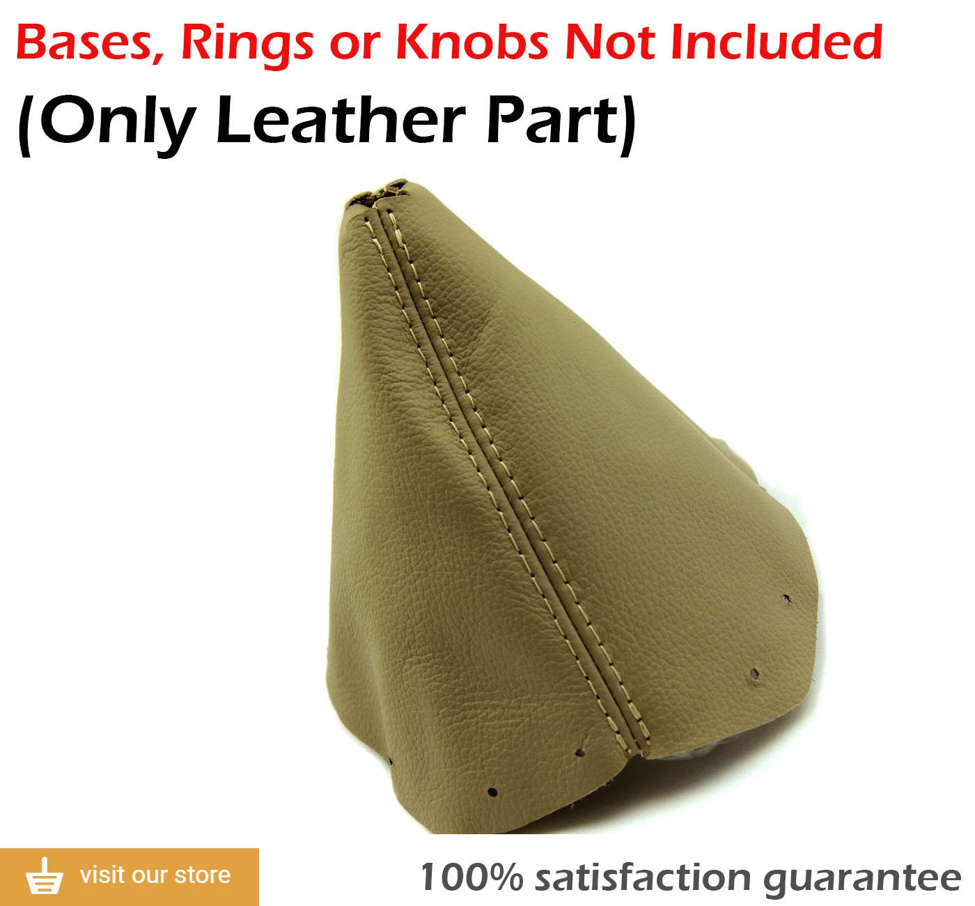 Leather Shift Boot Cover for Nissan 300ZX (1990–1996) Beige
