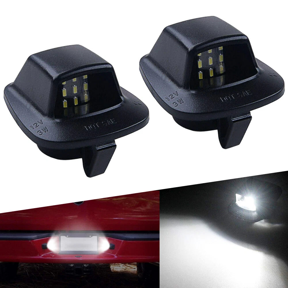 2X Full LED License Plate Light Kit for Dodge Dakota (1997–2011)