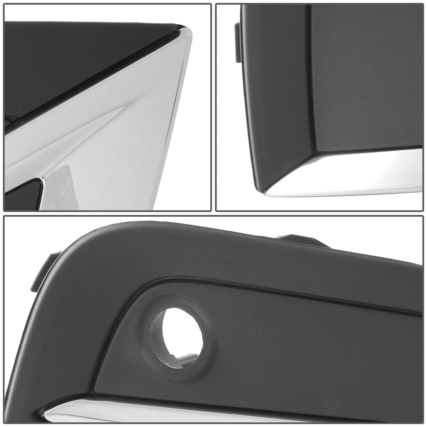 Fog Light Cover for Volvo XC60 (2018–2021) Right Side Chrome/Black
