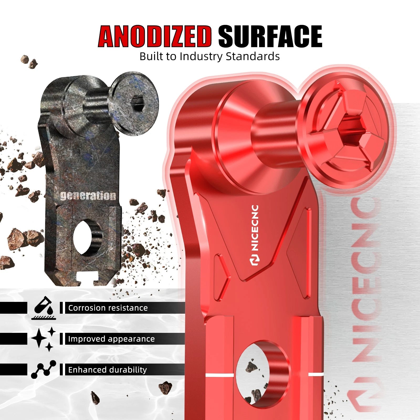 Rear Chain Adjuster w/Stand Hook for Honda CRF1100L Africa Twin (2020–2026)