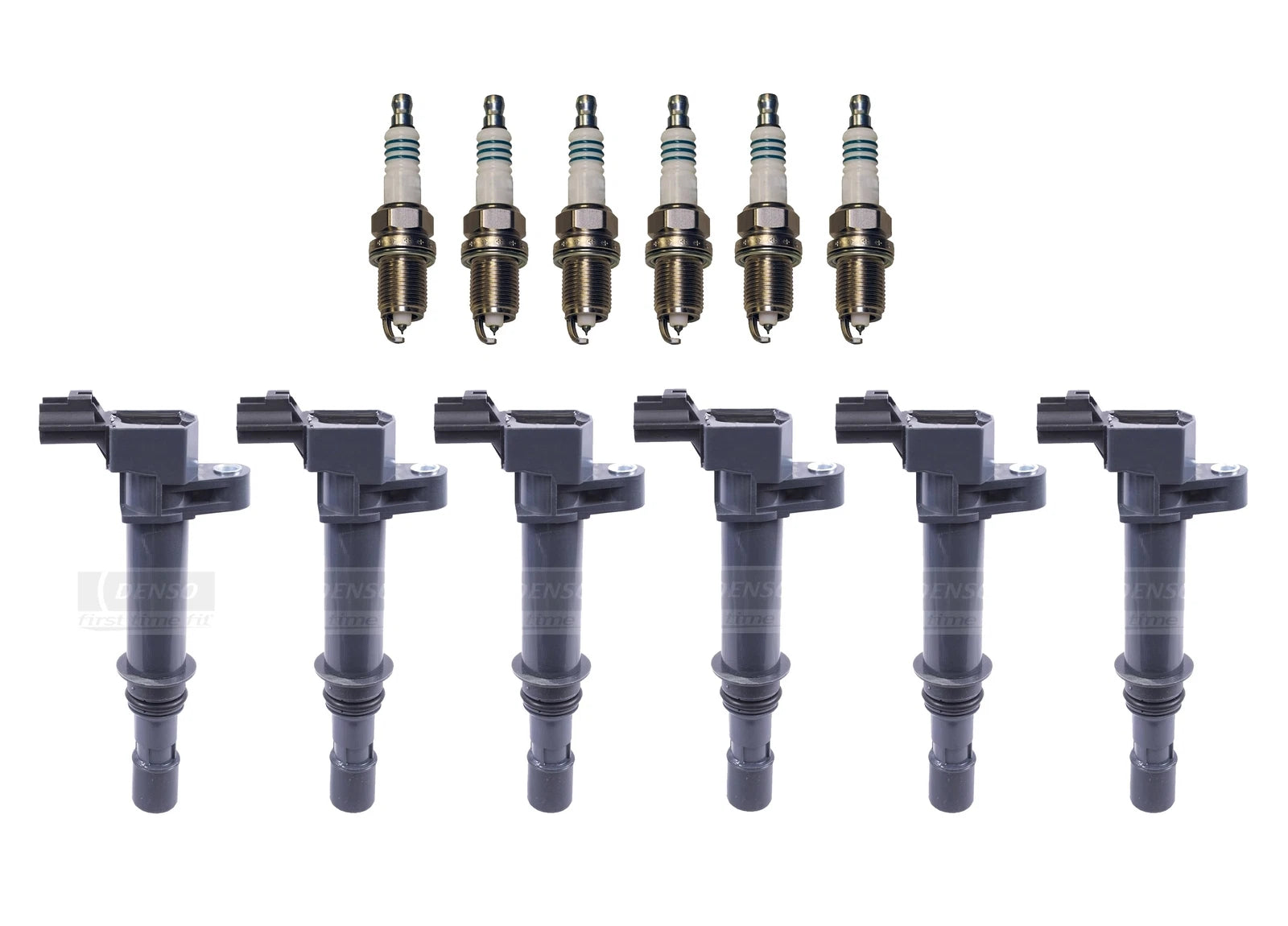 Set of 6 Ignition Coils & Iridium Spark Plugs for Dodge 3.7L V6