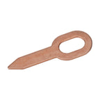 50pcs Recessed Copper-plated Pull Ring for Body Panels