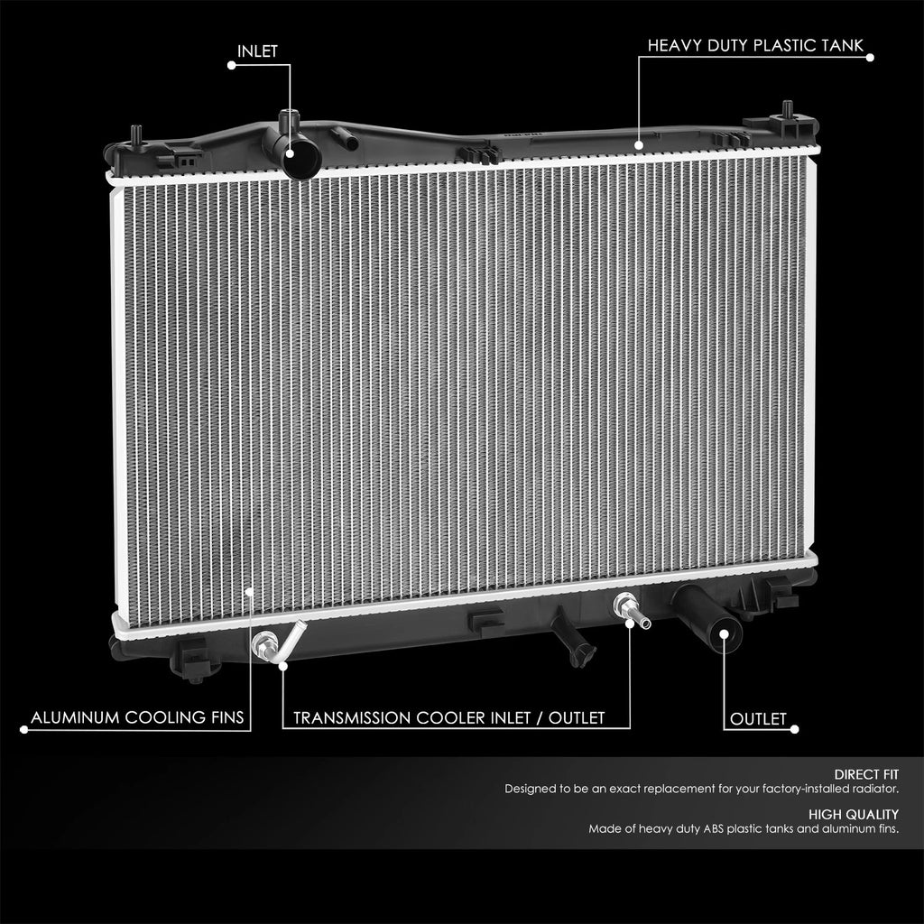 Aluminum Core Cooling Radiator for Lexus RC F (2015–2020) DPI 13526