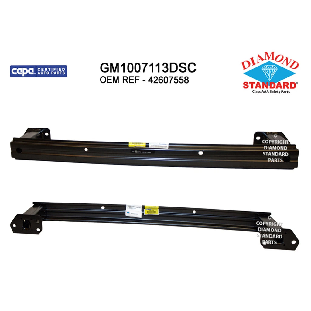 Replacement Steel Front Lower Bumper Impact Bar for See Compatibility Chart