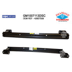 Replacement Steel Front Lower Bumper Impact Bar for See Compatibility Chart