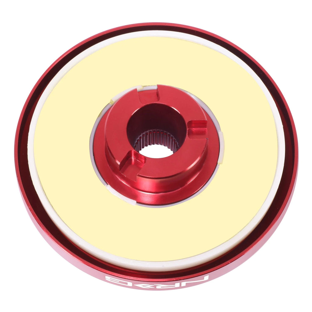 NRG Red Steering Wheel Hub Adapter for Eagle Talon Mitsubishi Pickup Subaru