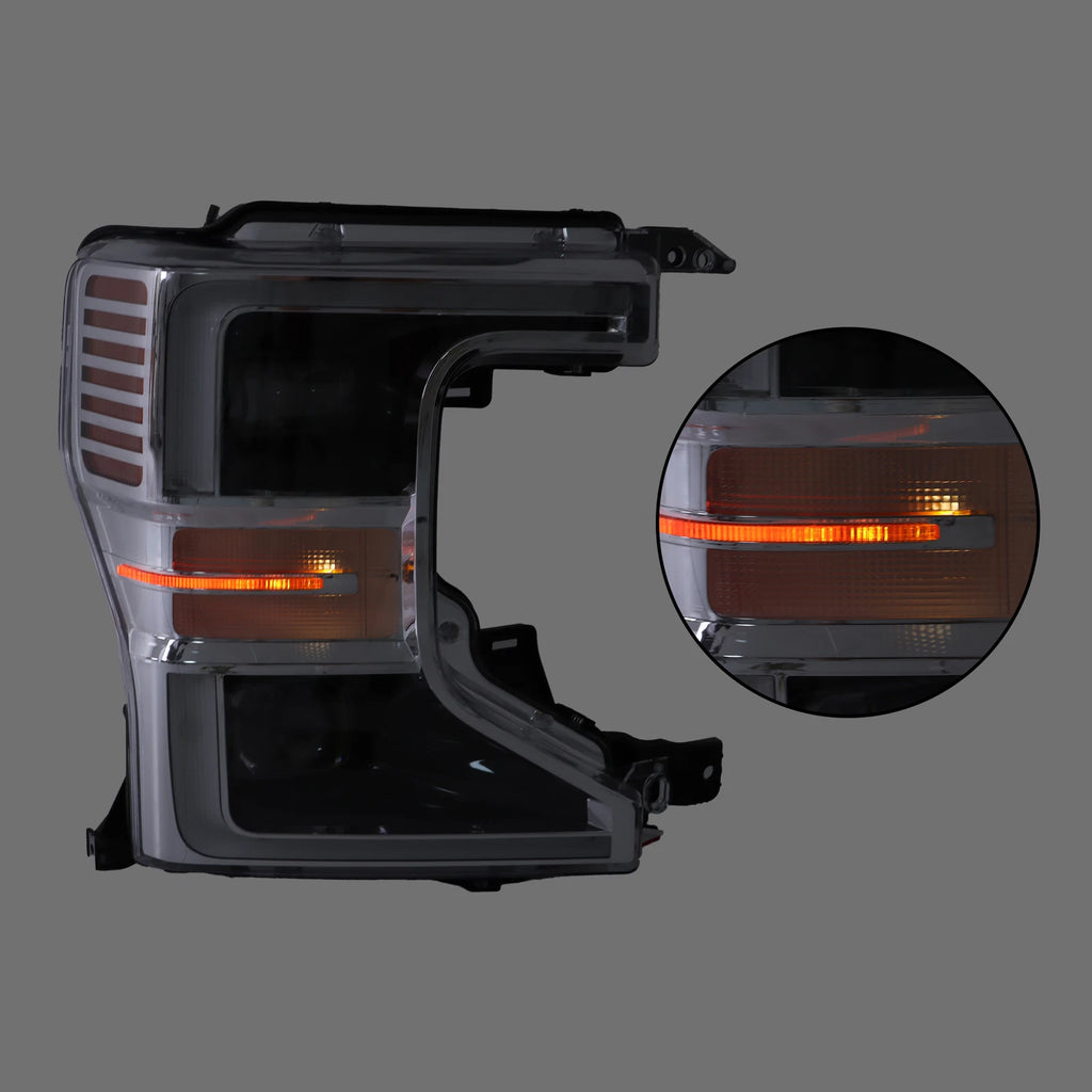 LED Headlight Set for Ford F250 F350 (2020â2022) Left + Right Pair