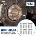 10 Pcs M12x1.5 Wheel Lug Stud for Ford Focus ESCORT (No.J00Y33062)