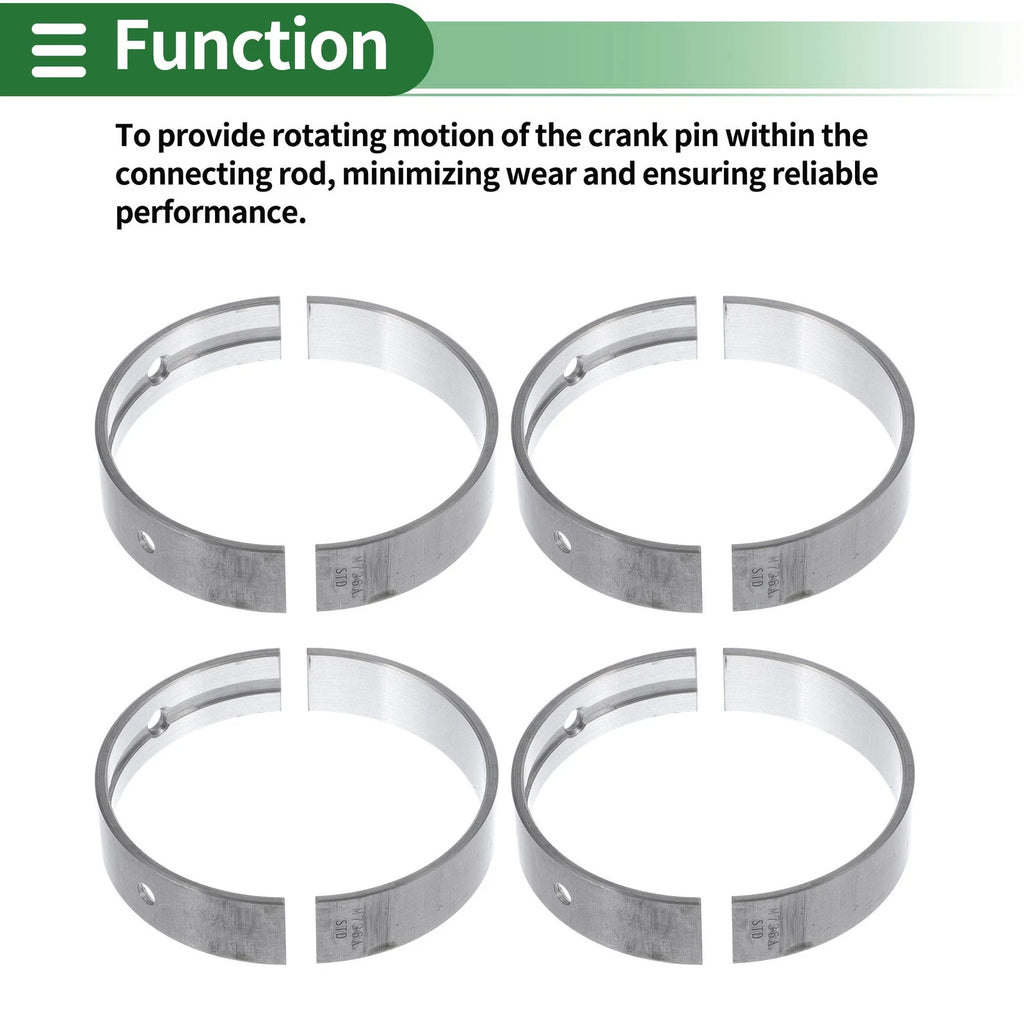 Main Bearing Set No. 1170131080 for Toyota Tundra (2005–2014)