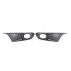 Set of 2 Front Bumper Fog Light Grille Covers for VW Jetta (2011–2014)