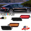 Set of 4 Smoked LED Side Marker Lights for Audi A7 S7 RS7 (2012–2018)